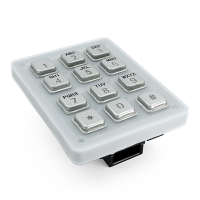 Keypad Module with 12x stainless steel