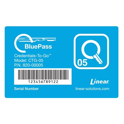 Credentials-to-Go Card-5 Credits