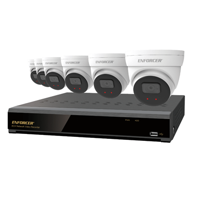 4K 8-Channel IP Camera Kit