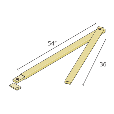Long Arm Assembly for 20ft or more gates