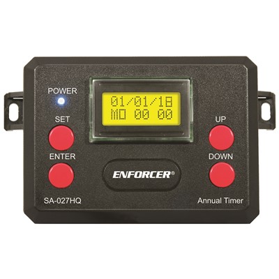 Timer-365 day programmable 12/24vac/vdc