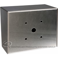 10 x 8 stainless steel enclosure